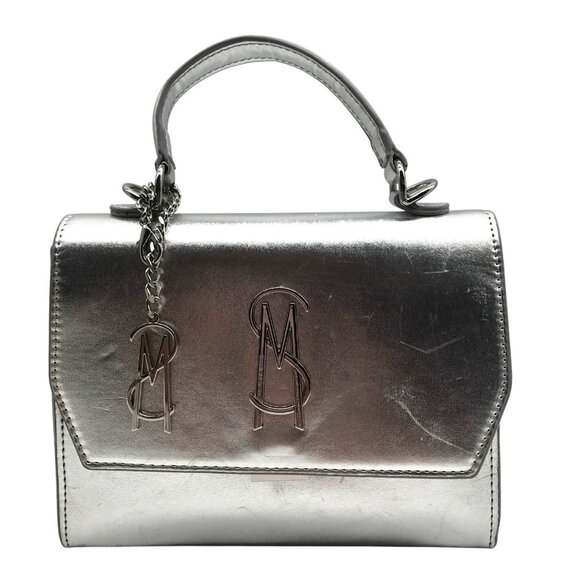 Steve Madden Silver Blattuca Convertible Crossbody Bag - Picture 1 of 9